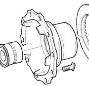 1414154 ,   1724407 Ступица передняя Scania 4
